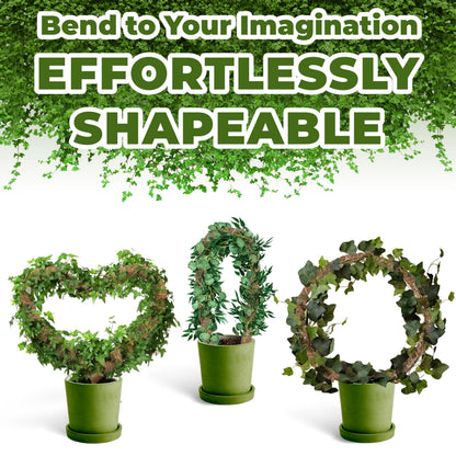 2 Pack 48'' Bendable Moss Pole Monstera Plant Support for Climbing Indoor Plants - Stakes for Potted Climbers - Tall Sticks Indoor Trellis for Houseplants - Accessories for Monstera Pot