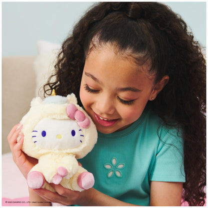 GUND Sanrio Hello Kitty Unicorn Plush Toy, Premium Stuffed Animal for Ages 1 and Up, Yellow, 6”