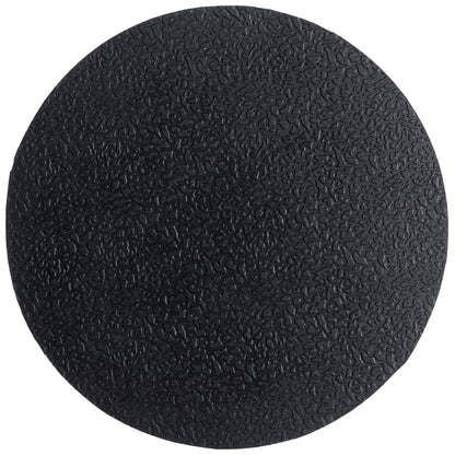 HF by LT Rubber Tree Garden Stepping Stone, 11-3/4 inches, Black, Set of 3